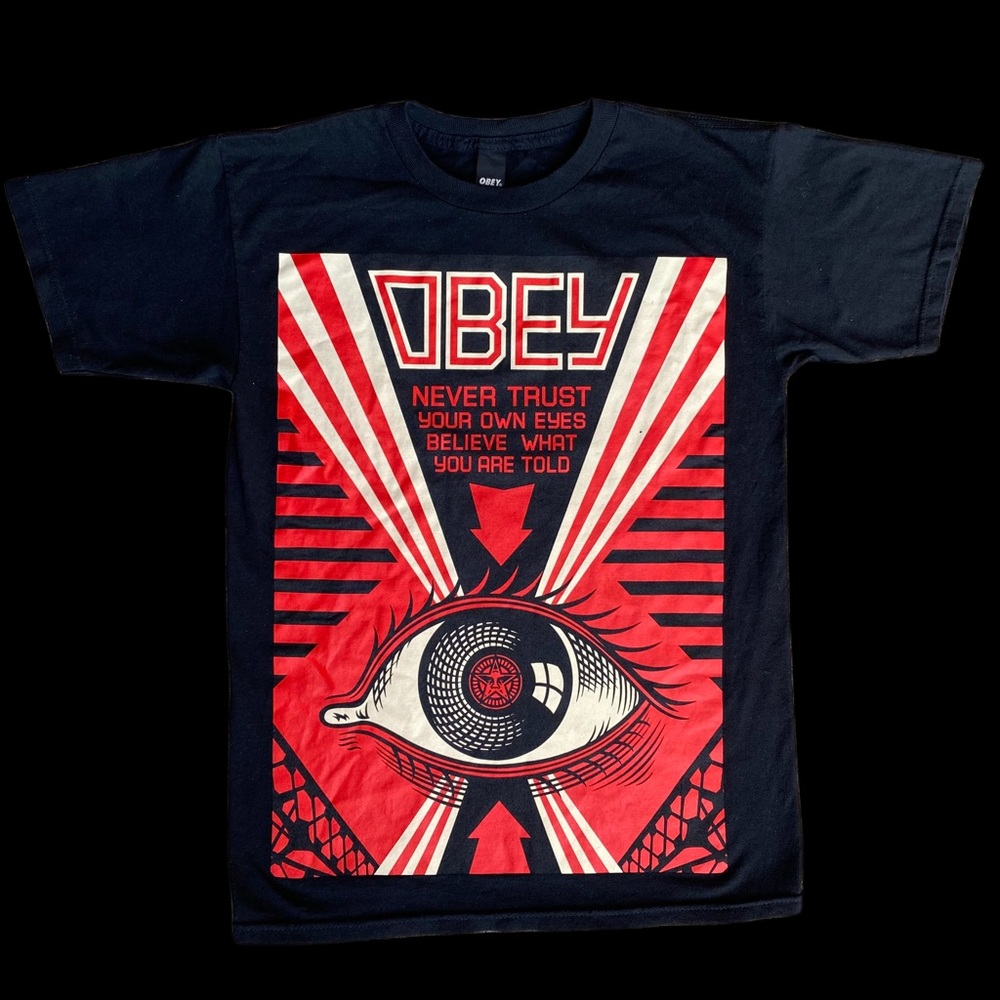 OBEY Never Trust Your Own Eyes T-Shirt